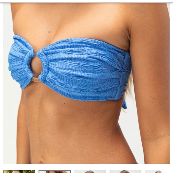 Full Tilt- 2 piece blue bikini. New with tags attached. Super cute! - Picture 2 of 10